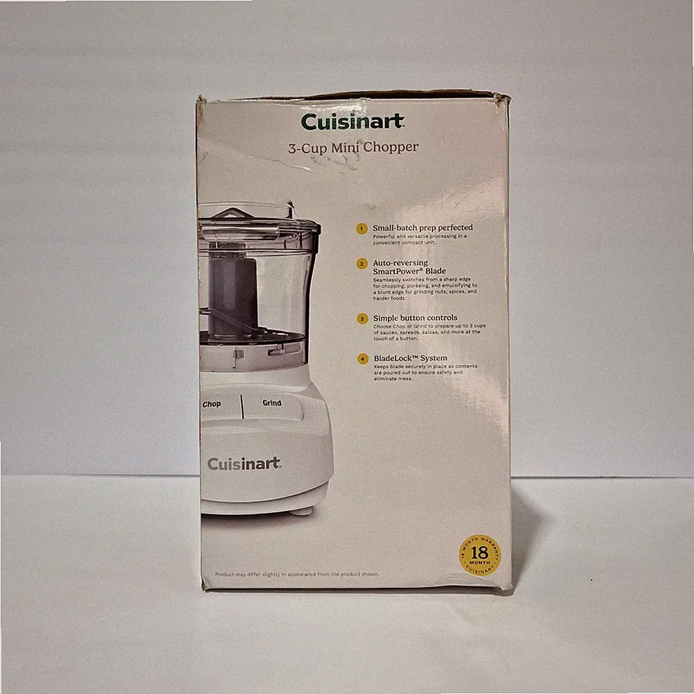 Cuisinart Core 3 Cup Mini Chopper CCH-3: Compact Food Processor & Vegetable 250W