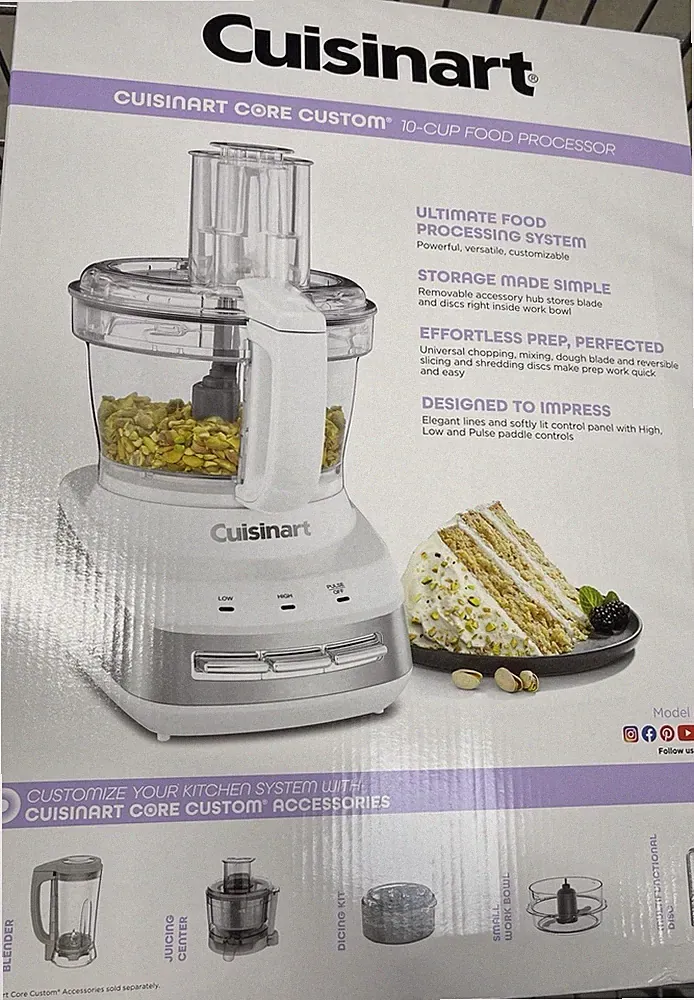 Cuisinart Core Custom' 10-Cup Food Processor FP-110MB - MARINE BLUE ONE SIZE