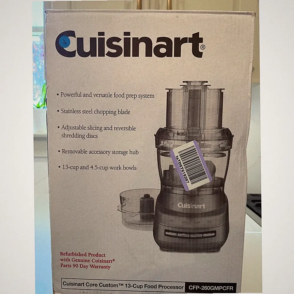 Cuisinart Core Custom 13 Cup Food Processor Refurbished