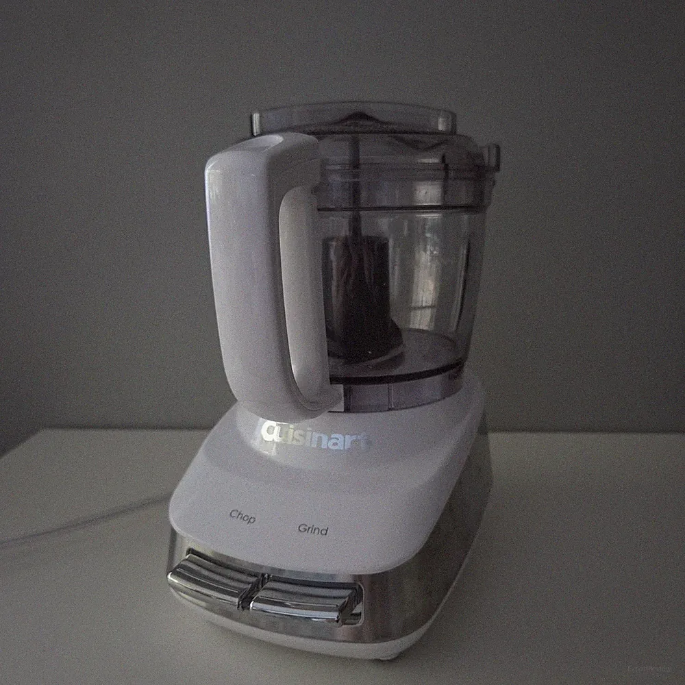 Cuisinart Core Custom 4 Cup Mini Chopper Food Processor White Silver EUC