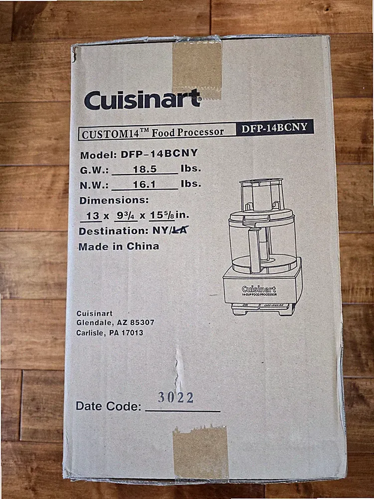 Cuisinart Custom 14 14-Cup Food Processor - Brushed Stainless (DFP-14BCNY)