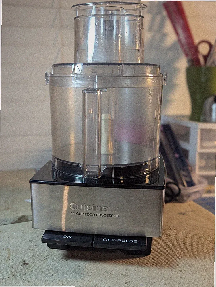 Cuisinart Custom 14 14-Cup Food Processor Brushed Stainless TESTED READ