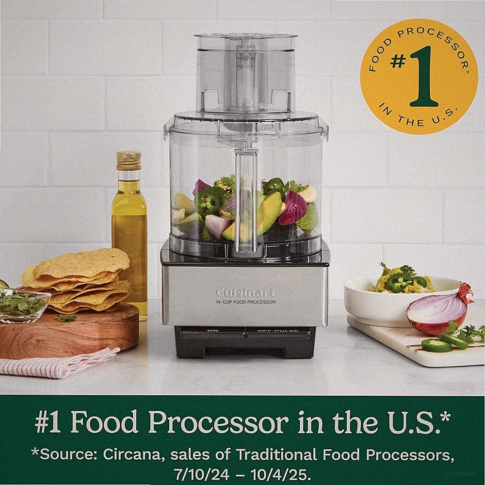 Cuisinart Custom 14 Food Processor DFP14BCNY 14 Cup Stainless Steel G2U
