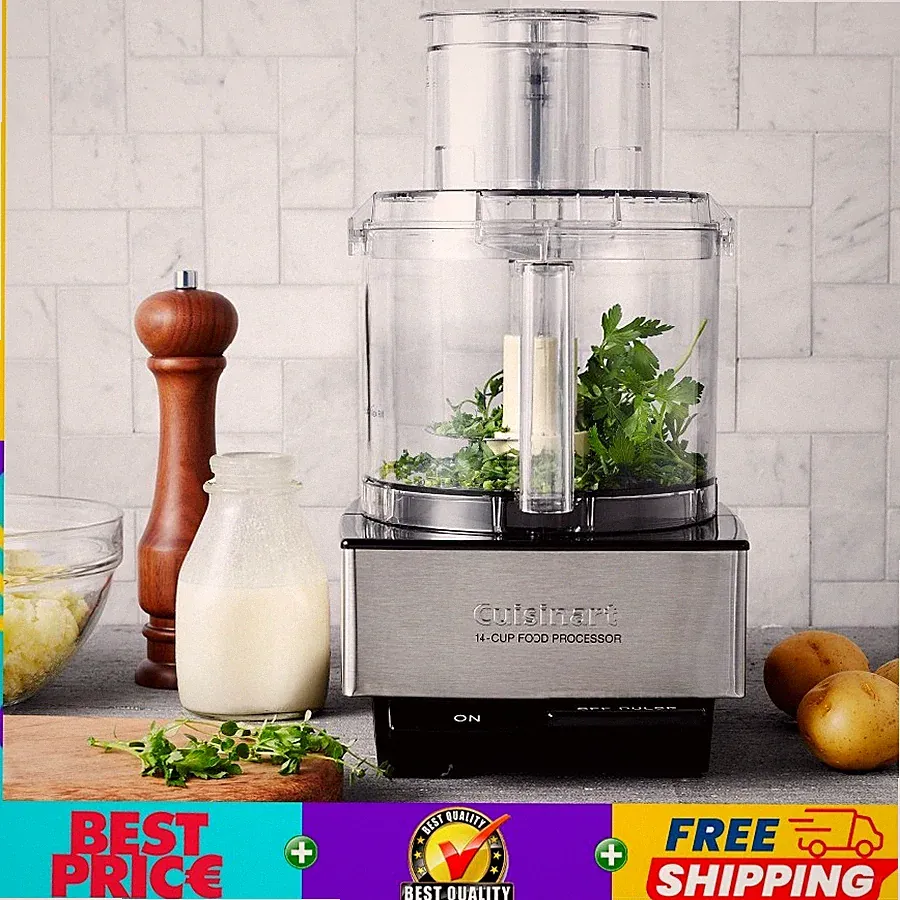 Cuisinart Custom DFP-14BCNY Food Processor 14-Cup +100% Authentic