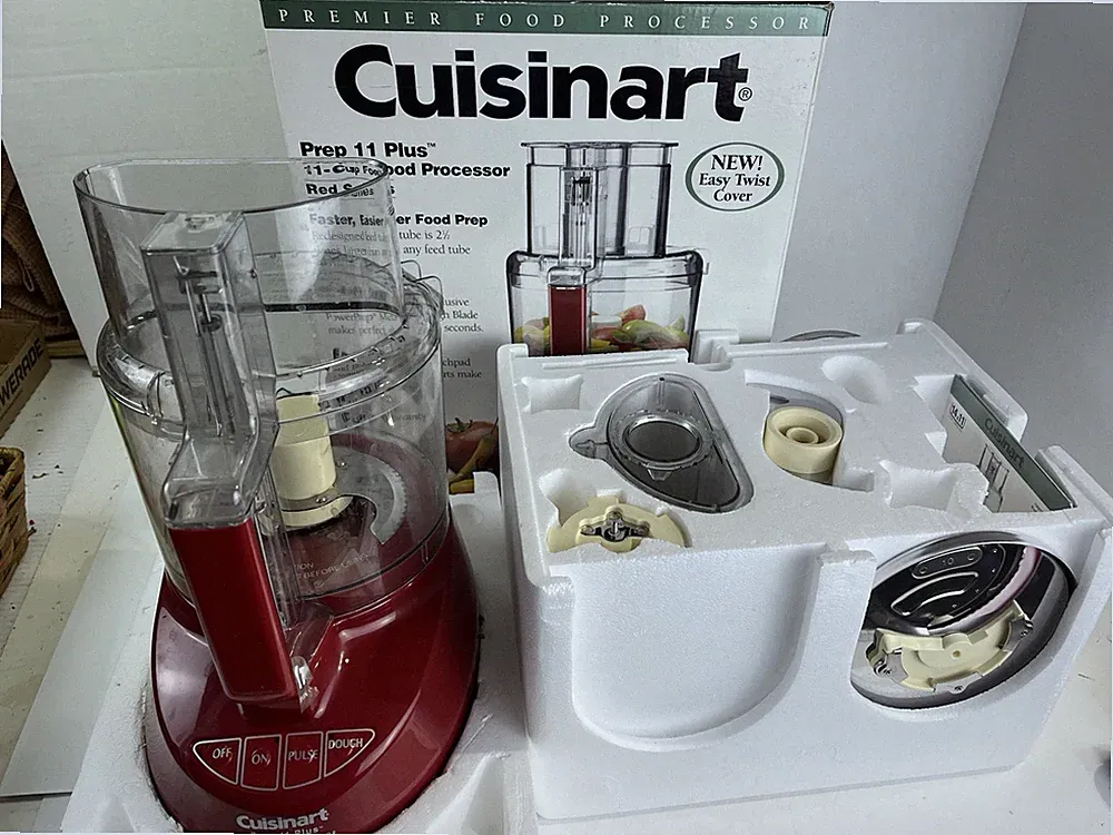 Cuisinart Custom Prep 11 Plus Food Processor DLC-2011 Tested Works Silver FL