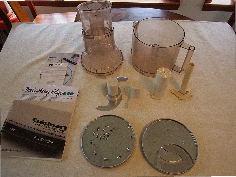 Cuisinart DCL 7 Super Pro Food Processor Parts & Manuel