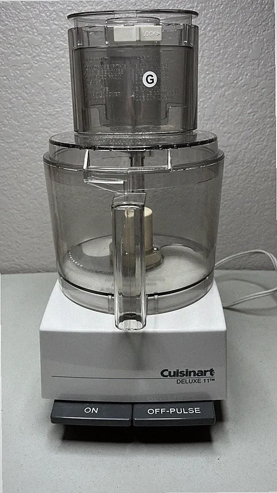 Cuisinart Deluxe 11-Cup Food Processor DLC-2011 - TESTED WORKING!