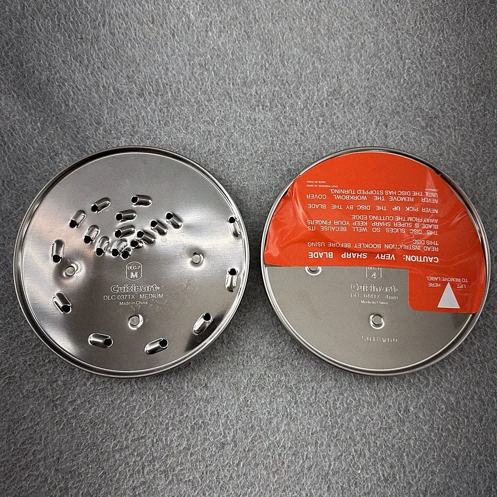 Cuisinart DFP-14 14 Cup Food Processor Discs Blades DLC-044TX 4mm & DLC-037TX