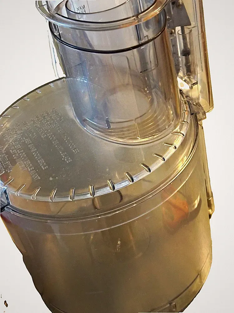Cuisinart DFP-14N Food Processor Lid 14-Cup Clear Plastic Feed Tube