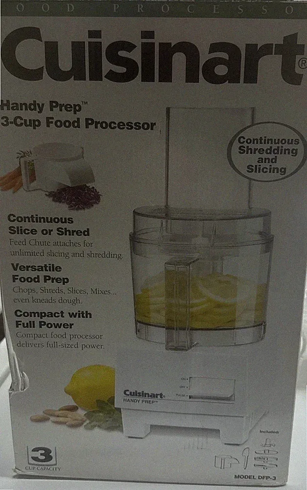 Cuisinart DFP-3 Handy Prep 3-Cup Food Processor