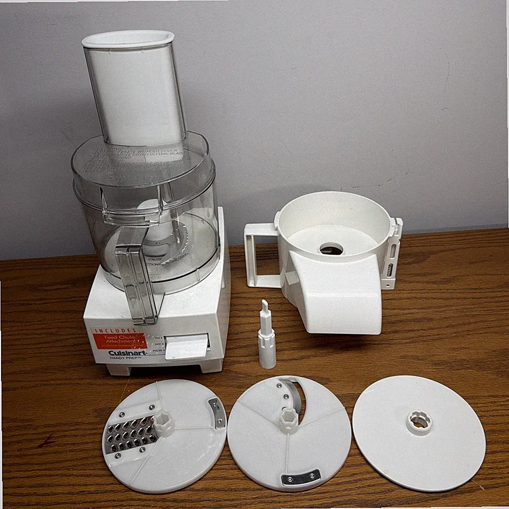Cuisinart DISCONTINUED Handy Prep 3Cup Food Processor w Accessories DFP3 Open Bx