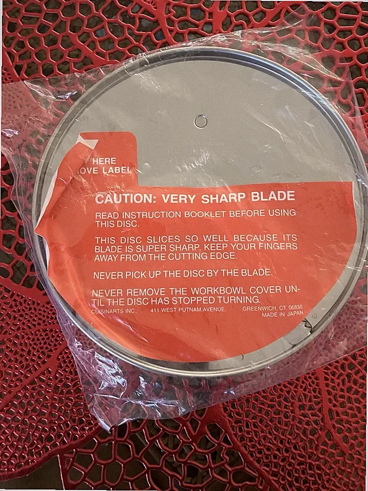 Cuisinart DLC-033 Food Processor Shredding Disc 3x3mm Disc Blade For DLC-7 Only