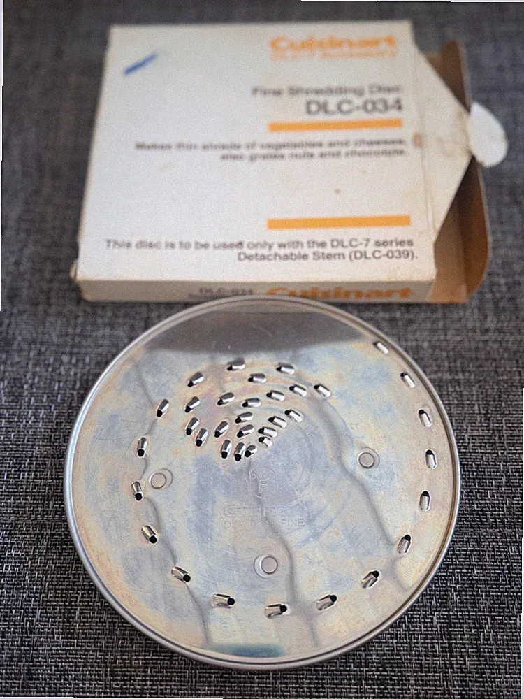 Cuisinart DLC-034 Shredding disc blade for DLC-7 Food Processor