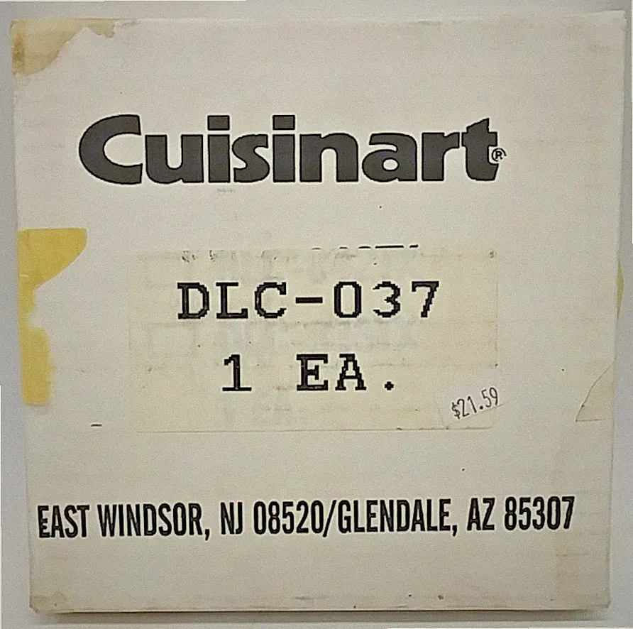 Cuisinart DLC-037 MEDIUM Disc Shredder for DLC-7 14-Cup Food Processor NOS NEW