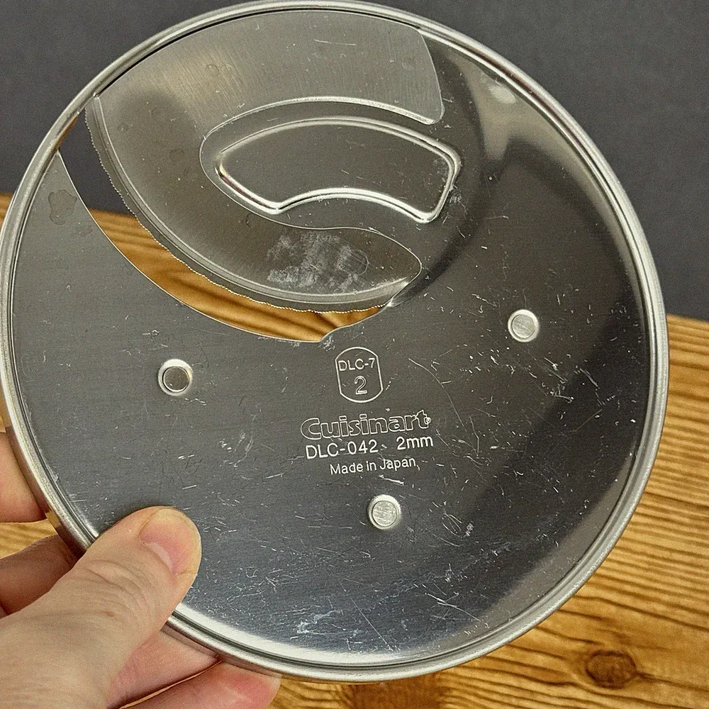 Cuisinart DLC-042 - 2 mm Slicing Disc for DLC-7 Food Processor Japan