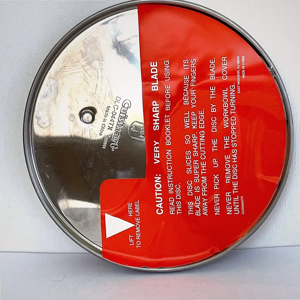 Cuisinart DLC-044TX 4mm Medium Slicing Disc for DLC-7 Food Processor Stainless