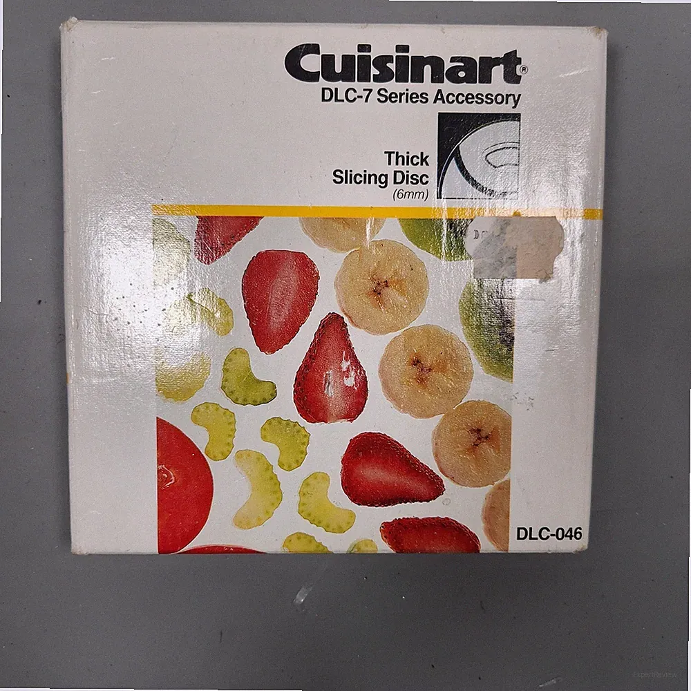 Cuisinart DLC-046 Thick Slicing Disc 6mm Compatible with DLC-7 Food Processor