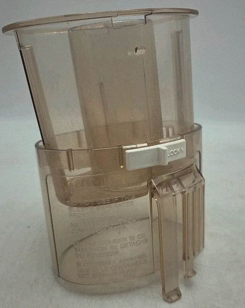 Cuisinart DLC-10 Food Processor Chute Assembly Replacement Part DLC-118B