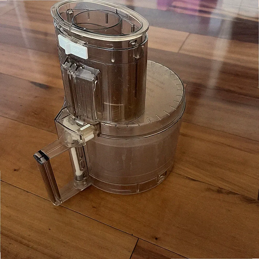 Cuisinart DLC-10 Food Processor Replacement Parts - BOWL, LID & SLEEVE Amber