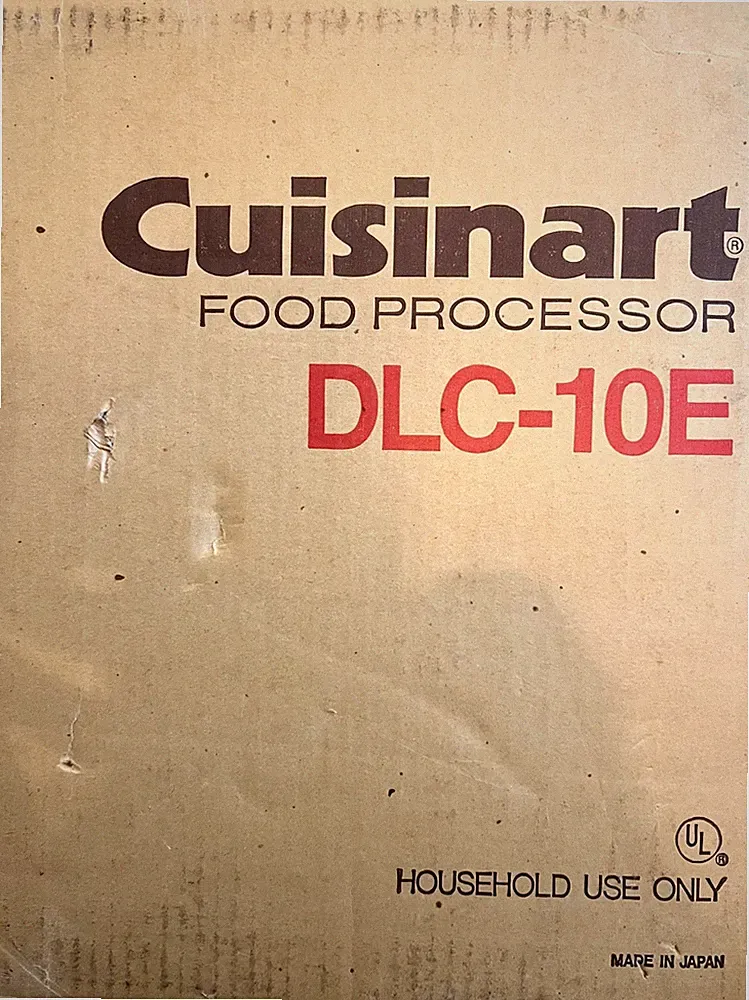 Cuisinart DLC-10E 7-Cup Food Processor New in Factory-Sealed Box! Made in Japan