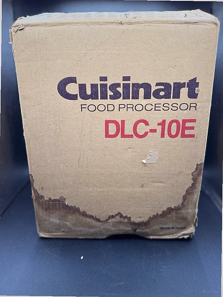 Cuisinart DLC-10E 7-Cup Food Processor New Old Stock Made in Japan TESTED