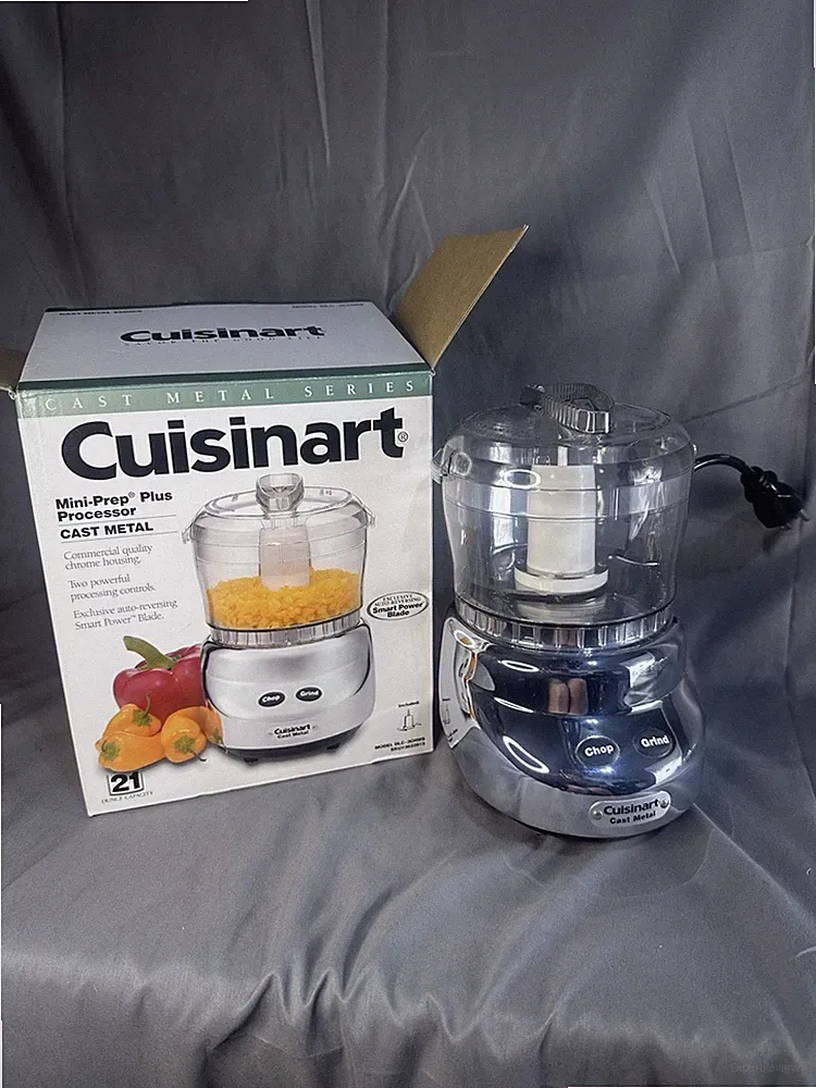 Cuisinart DLC-1SS Mini Prep Food Processor Brushed Metal