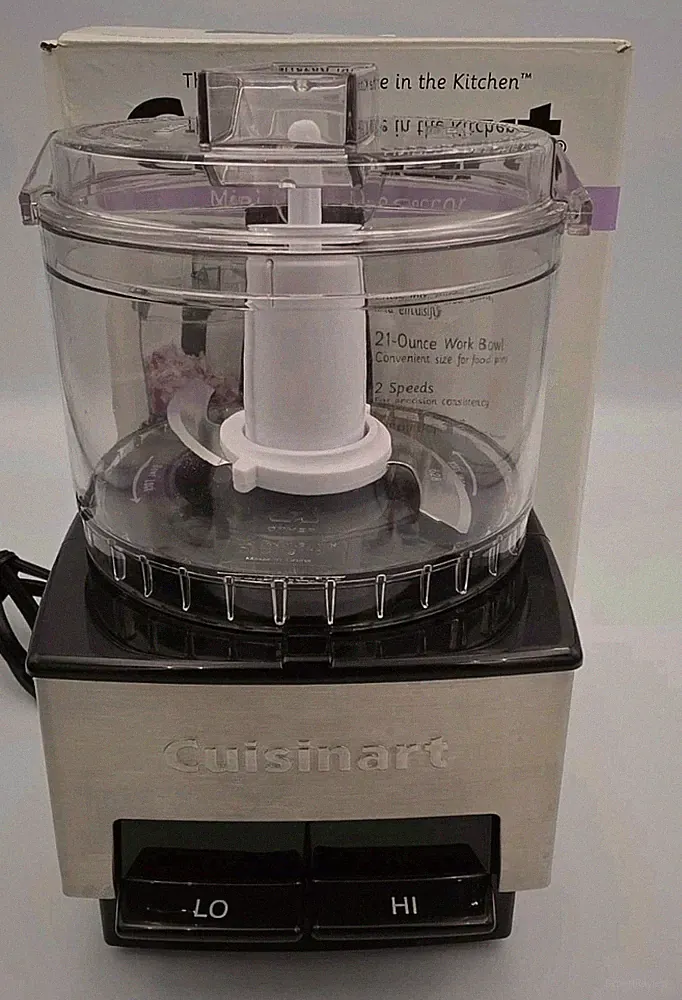 Cuisinart DLC-1SS Mini-Prep Food Processor - Stainless Steel New Open Box