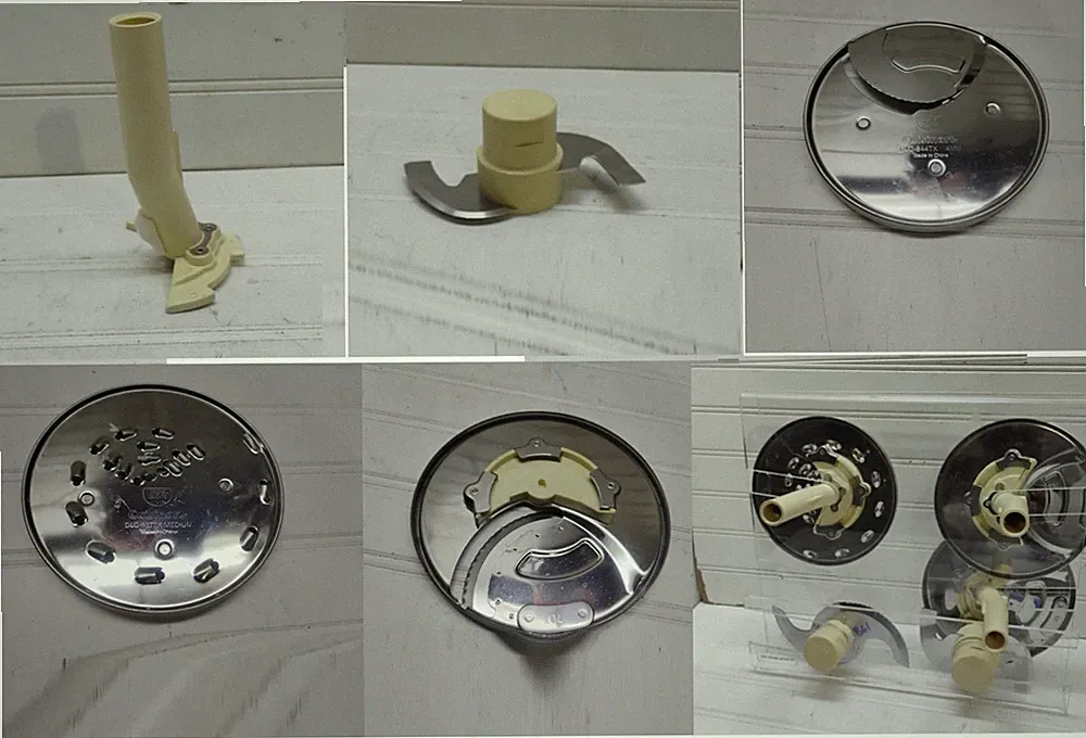 Cuisinart DLC 2011 Food Processor DLC 8/10 Stem Slice Grate Mix Blend ~Pick Part