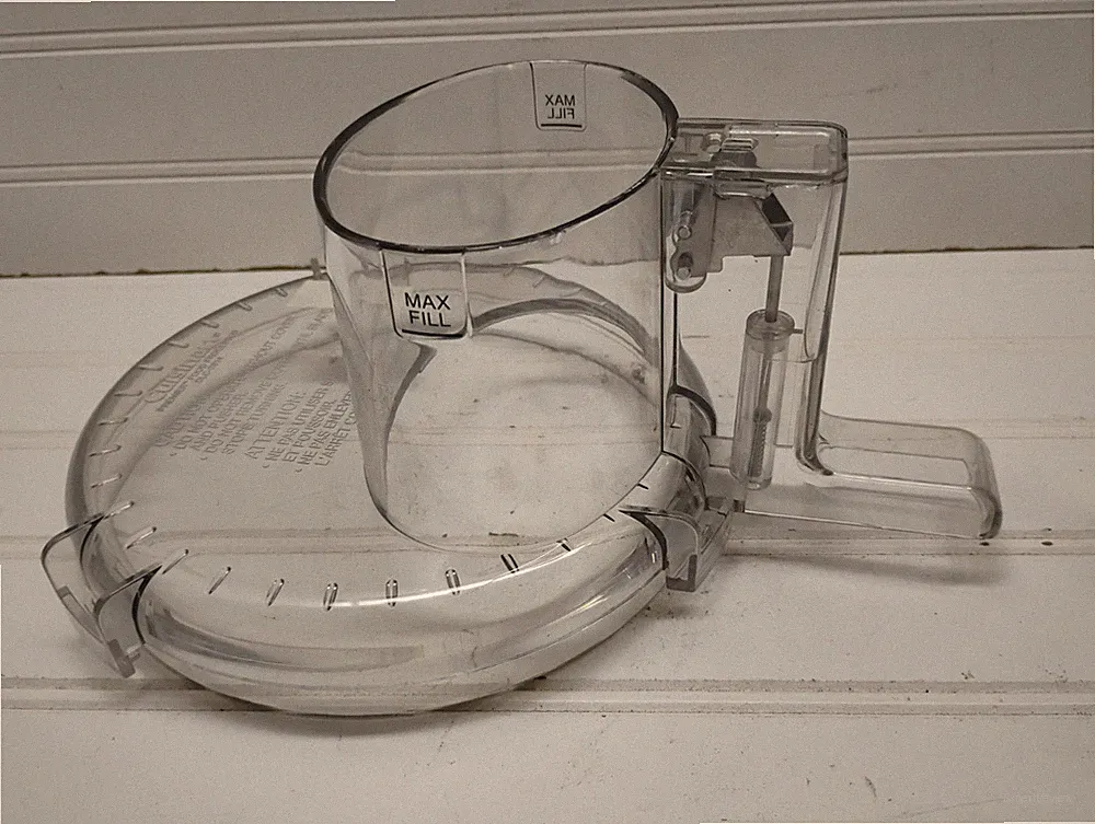 Cuisinart DLC 2014 Food Processor Lid Bowl Cover ONLY for Oval Chute *Note