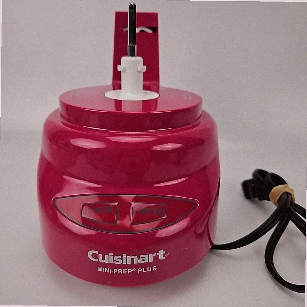 3 cup food processor pink