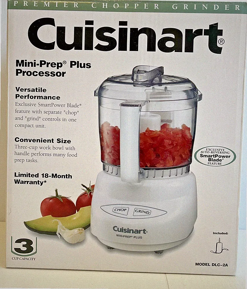 Cuisinart DLC-2A Mini-Prep Plus 24oz Food Processor - White