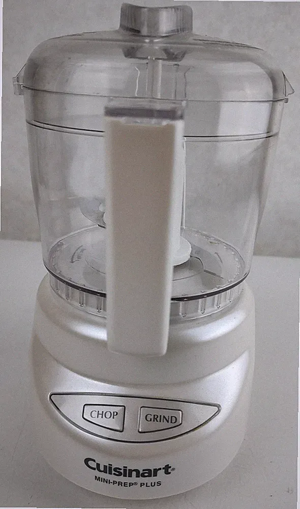 Cuisinart DLC-2A Mini-Prep Plus Food Processor White Used Tested Works