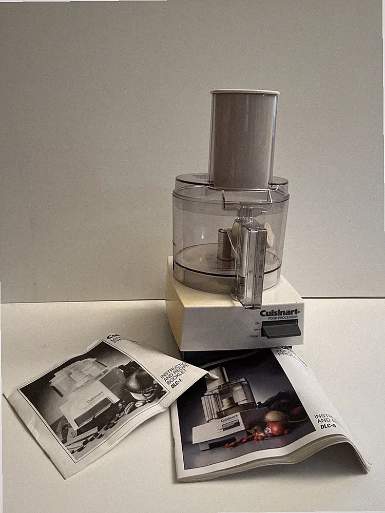 Cuisinart DLC-5 TX Food Processor 7 Cup w/Manual & Blade Unused PLEASE READ