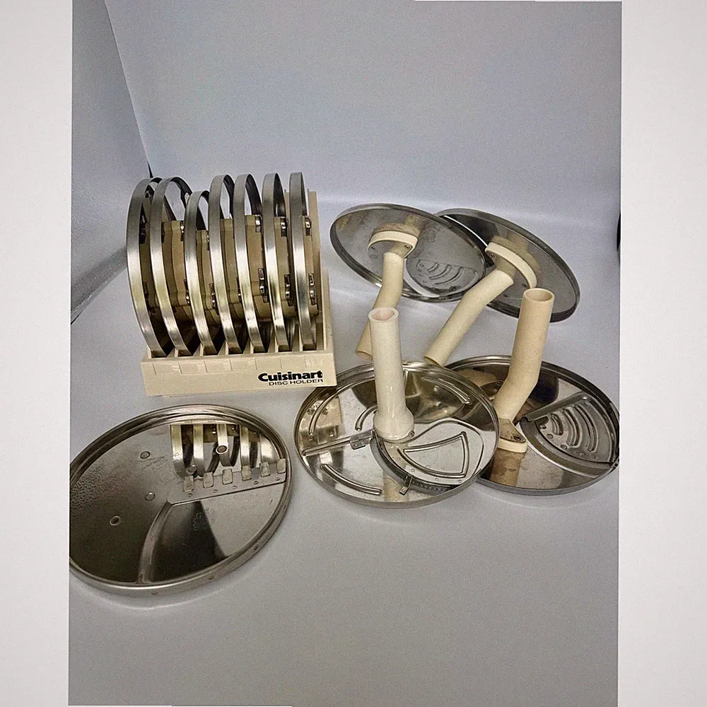 Cuisinart DLC 7 Food Processor Blades set of 12, 4 Stems and a Holder