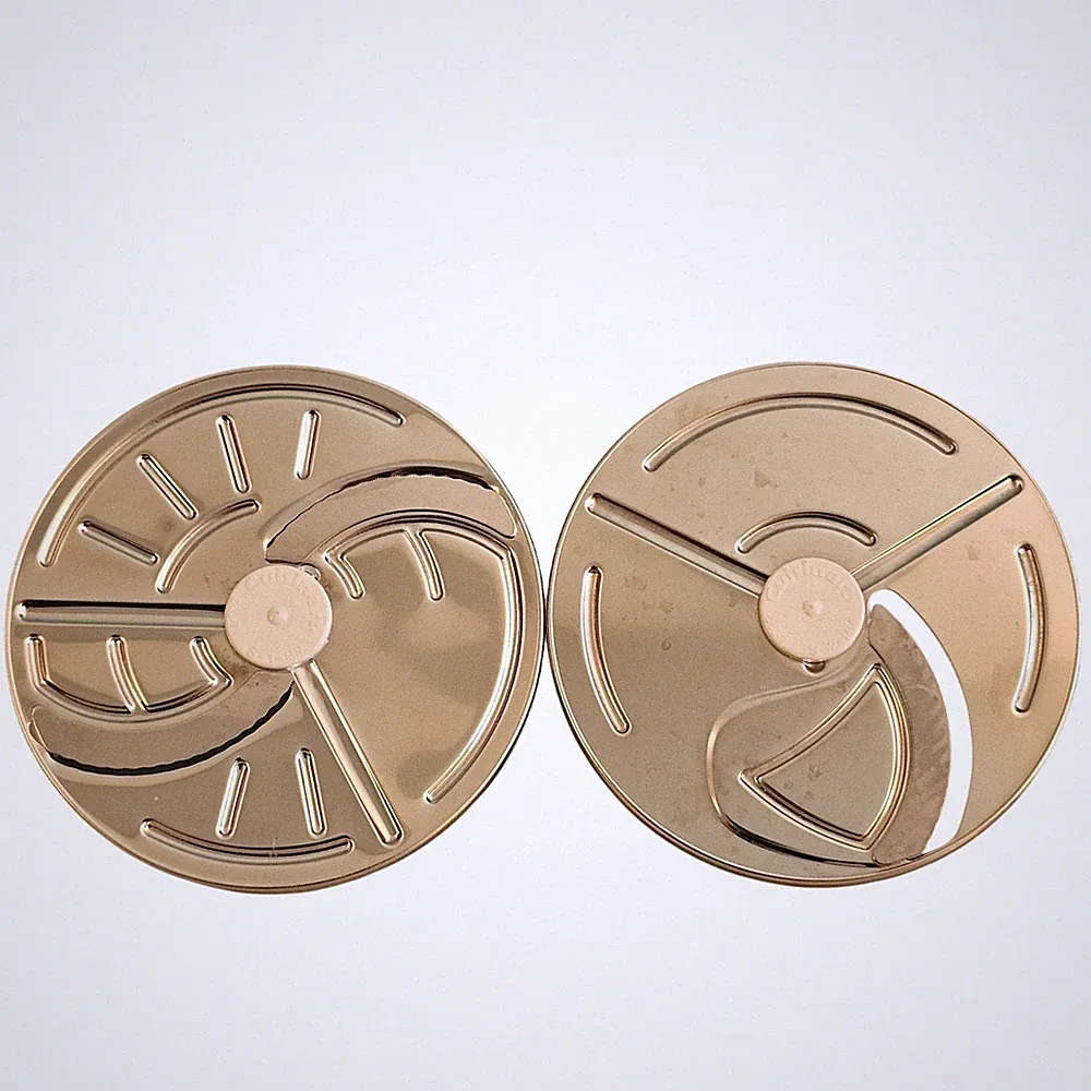 Cuisinart DLC-7 Food Processor Discs S-1-MM Shredding & S-2-MM 2mm Slicing Set