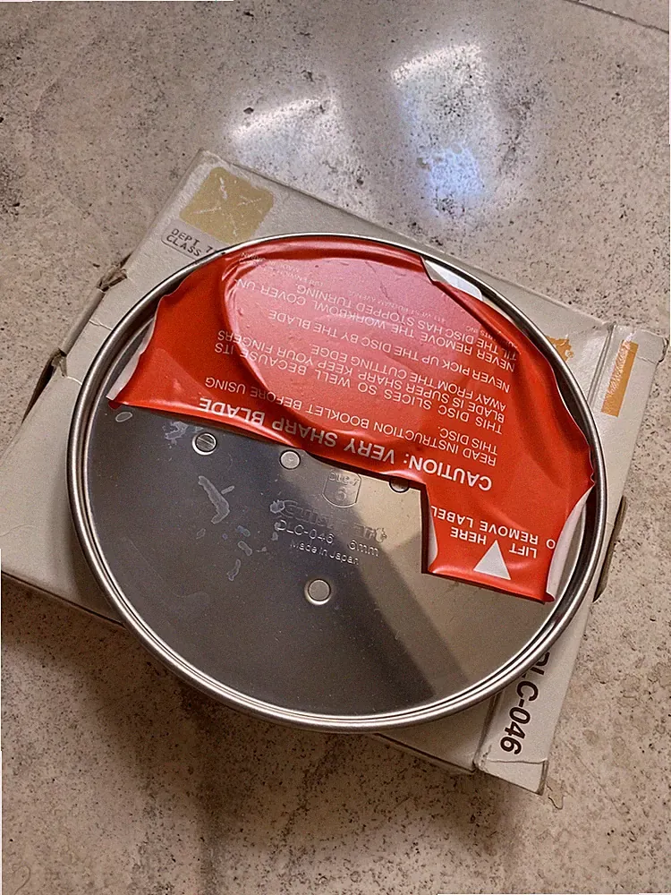 Cuisinart DLC-7 Food Processor DLC-046 Thick Slicing Disc 6mm