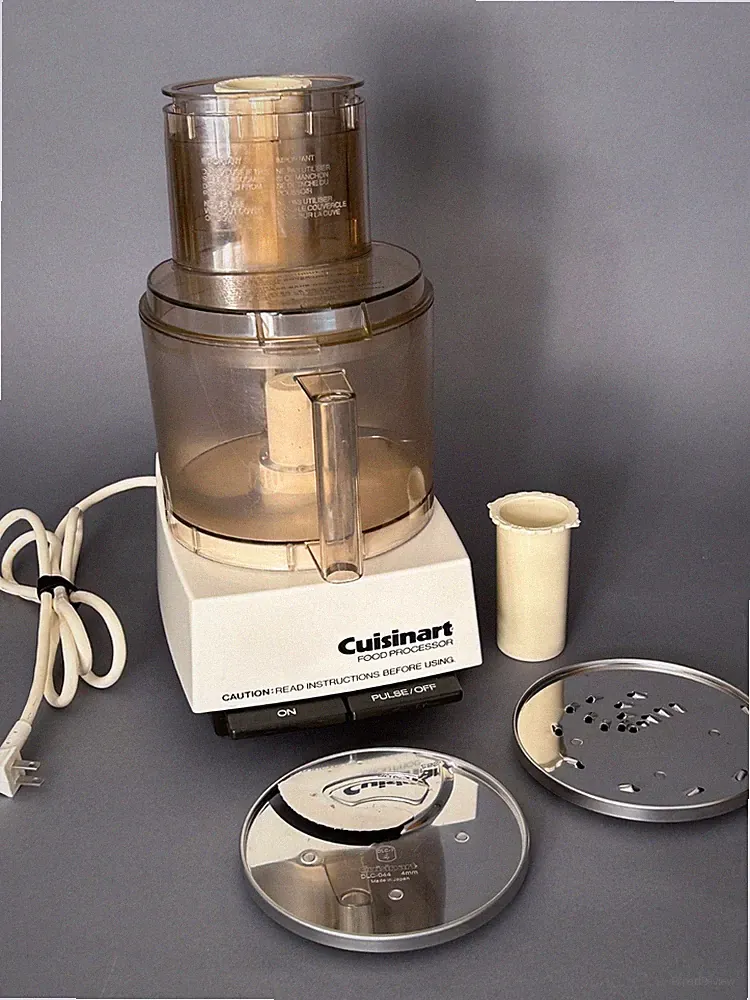 Cuisinart DLC-7 PRO Made in Japan 14-Cup Food Processor Vintage - Amber