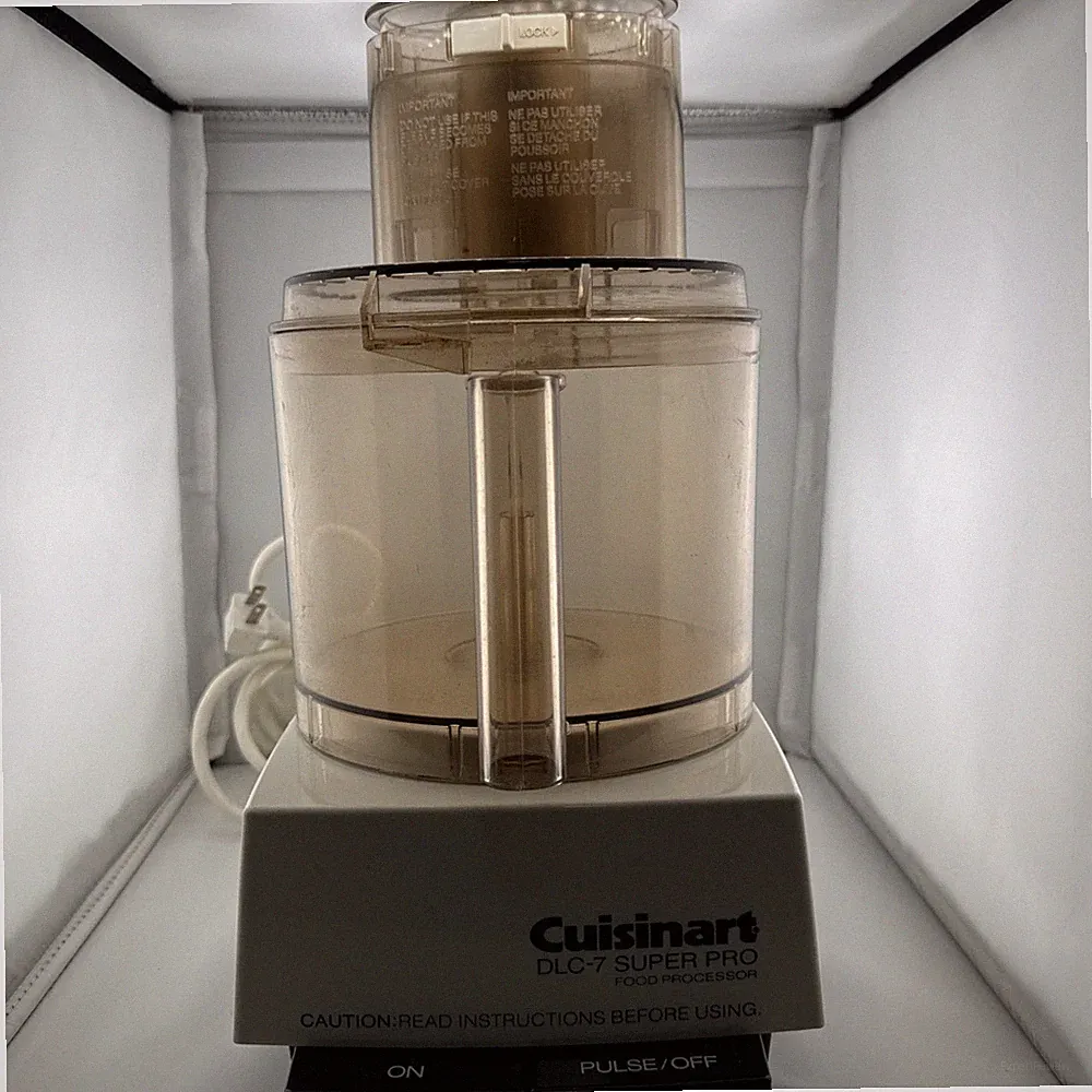 Cuisinart DLC-7 Super Pro Food Processor 14 Cup Tested Vintage Accessories Japan