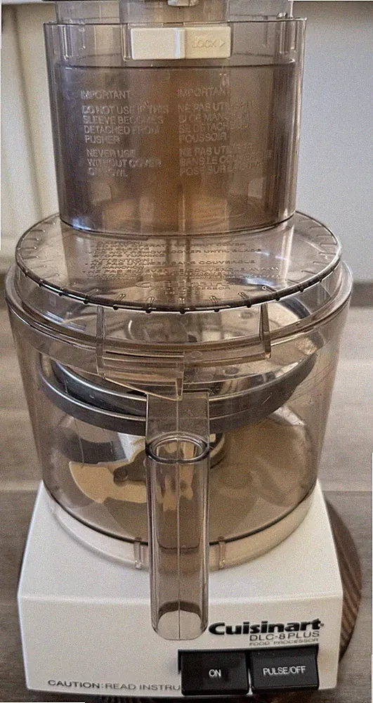 Cuisinart ~ DLC-8 PLUS ~ 600W, 11 Cup Food Processor With Attachments ~ Tested