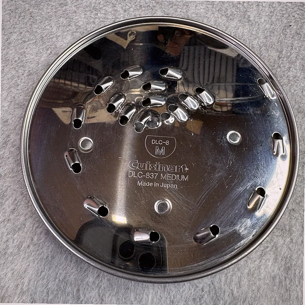 Cuisinart DLC-837 Medium Shredding Disc For DLC-8 Food Processor OEM Stainless