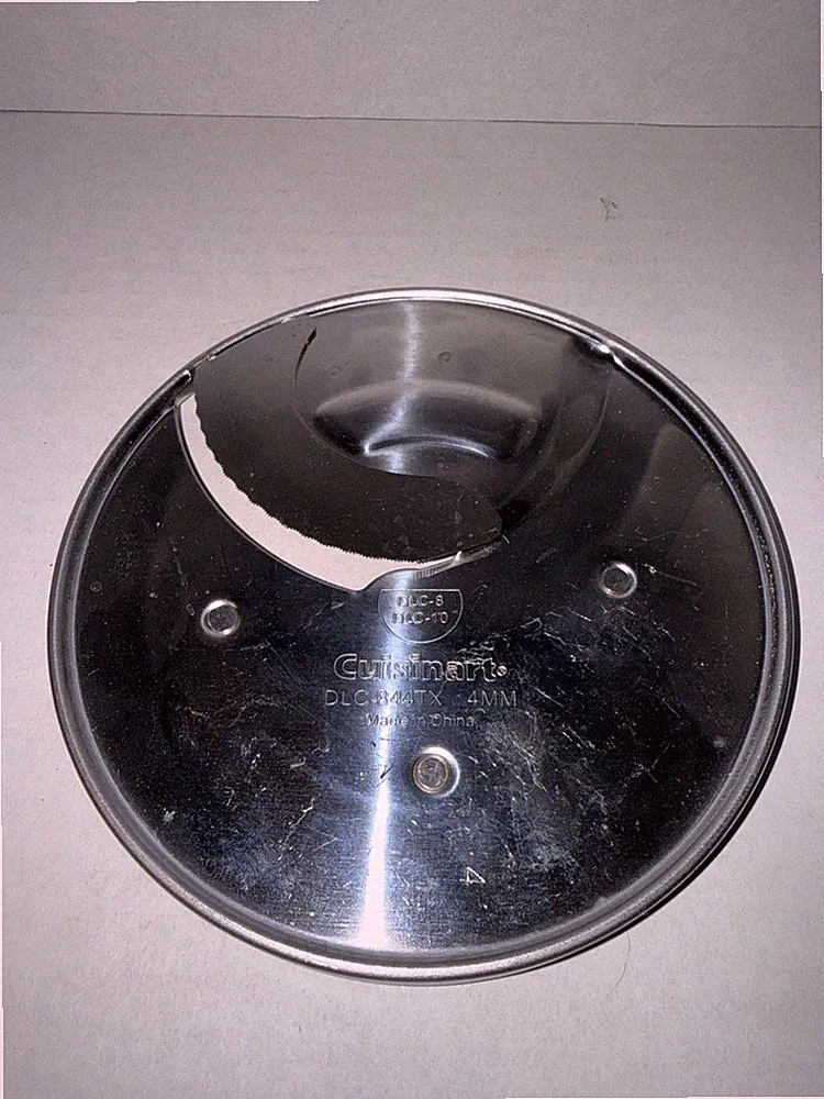 Cuisinart DLC-842TX 2mm Food Processor Slicing Blade Disc for Model DLC-8 DLC-10
