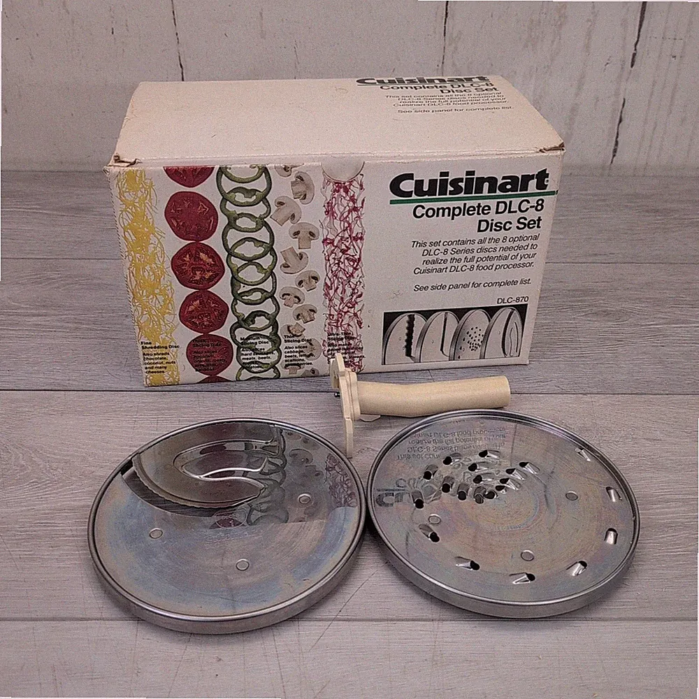 Cuisinart DLC-870 Disc Set 10 Blades for DLC-8/DLC-10 Food Processor W/ Stem