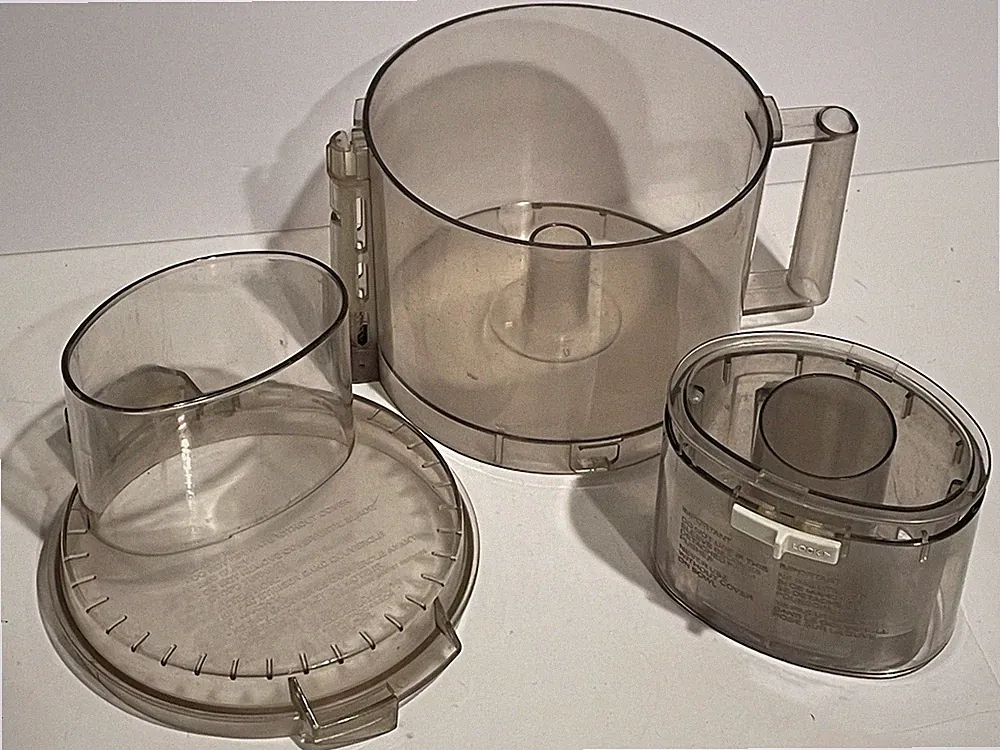 Cuisinart DLC-8M Food Processor Bowl, Lid, Chute, Pusher Replacement Parts