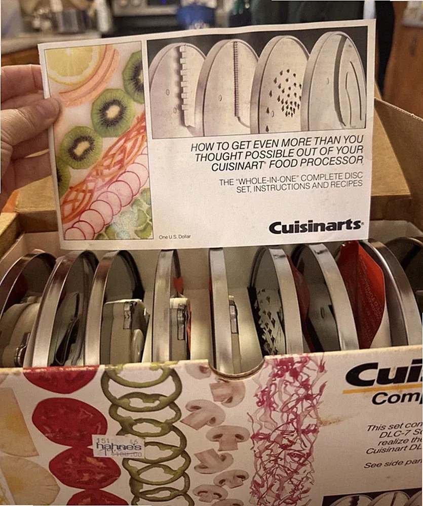 Cuisinart DLC070 Full-Size Food Processor - 9 Disc Set And Expander Funnel