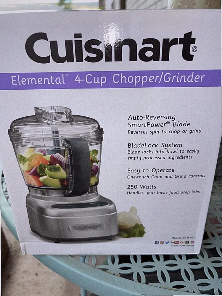Cuisinart ECH-4SV Chopper/Grinder - Silver