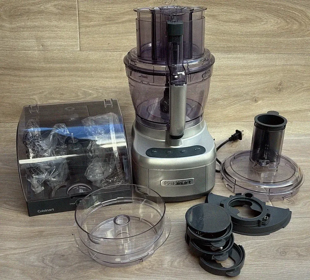 Cuisinart Elemental 13 Cup CFP-26SVPC Food Processor Spiralizer Extra Blades