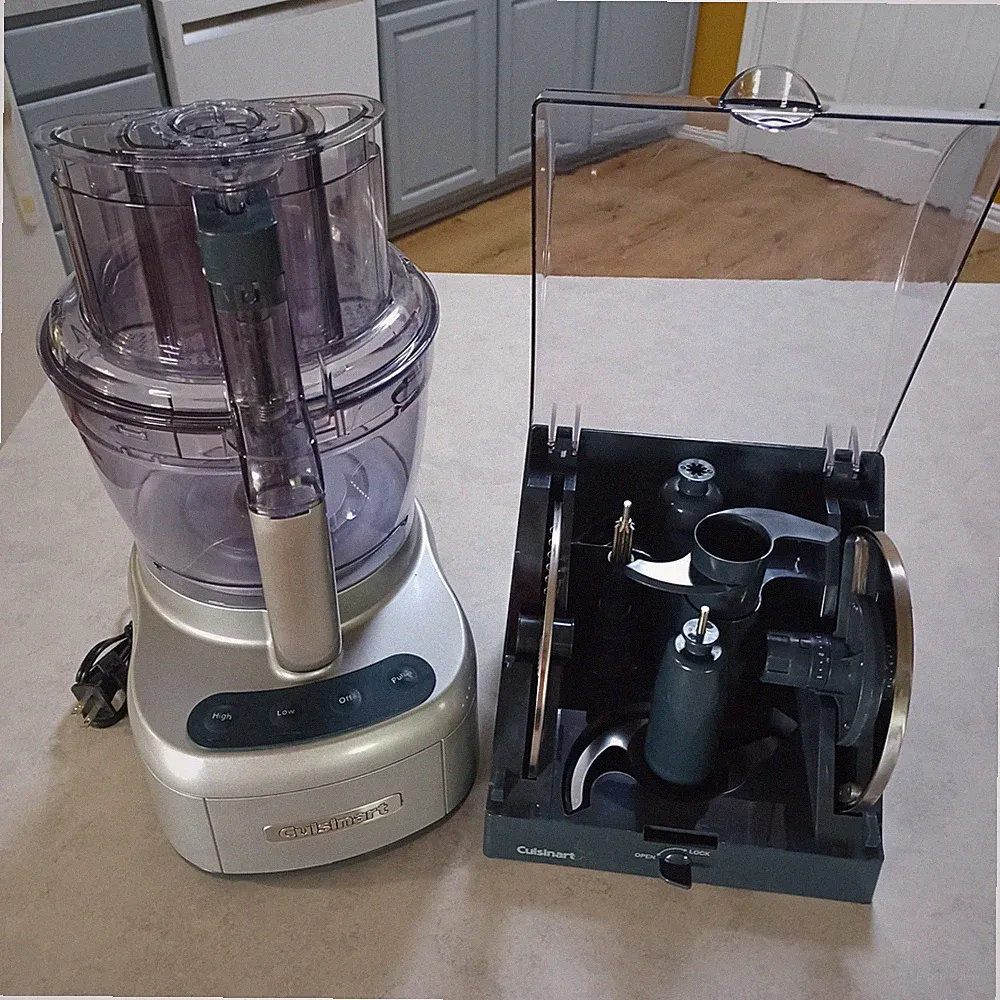 Cuisinart Elemental 13 Cup Food Processor With Attachments & Storage CFP-26SVPC