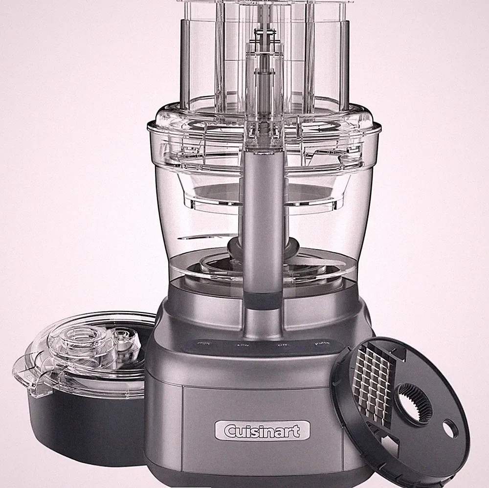 Cuisinart Elemental 13 Cup Food Processor with Dicing, Gunmetal - FP-13DGM