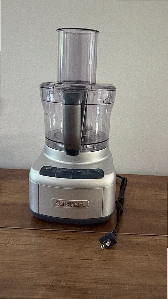 Cuisinart Elemental 8-Cup Food Processor, Dark Grey Steel FP-8