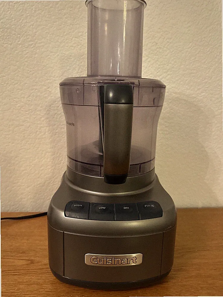 Cuisinart Elemental 8 Cup Food Processor Gunmetal (FP-8GM) Pre Owned Tested